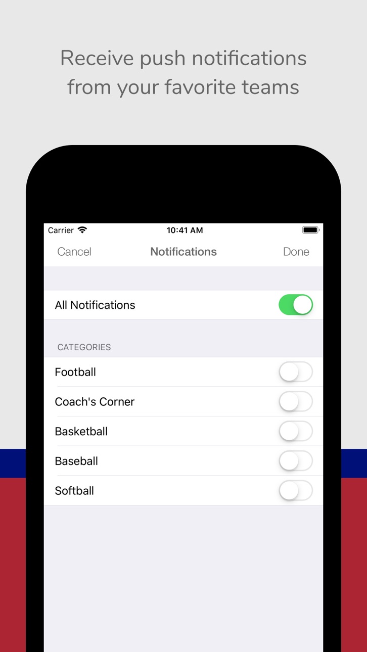 iPhone screenshot