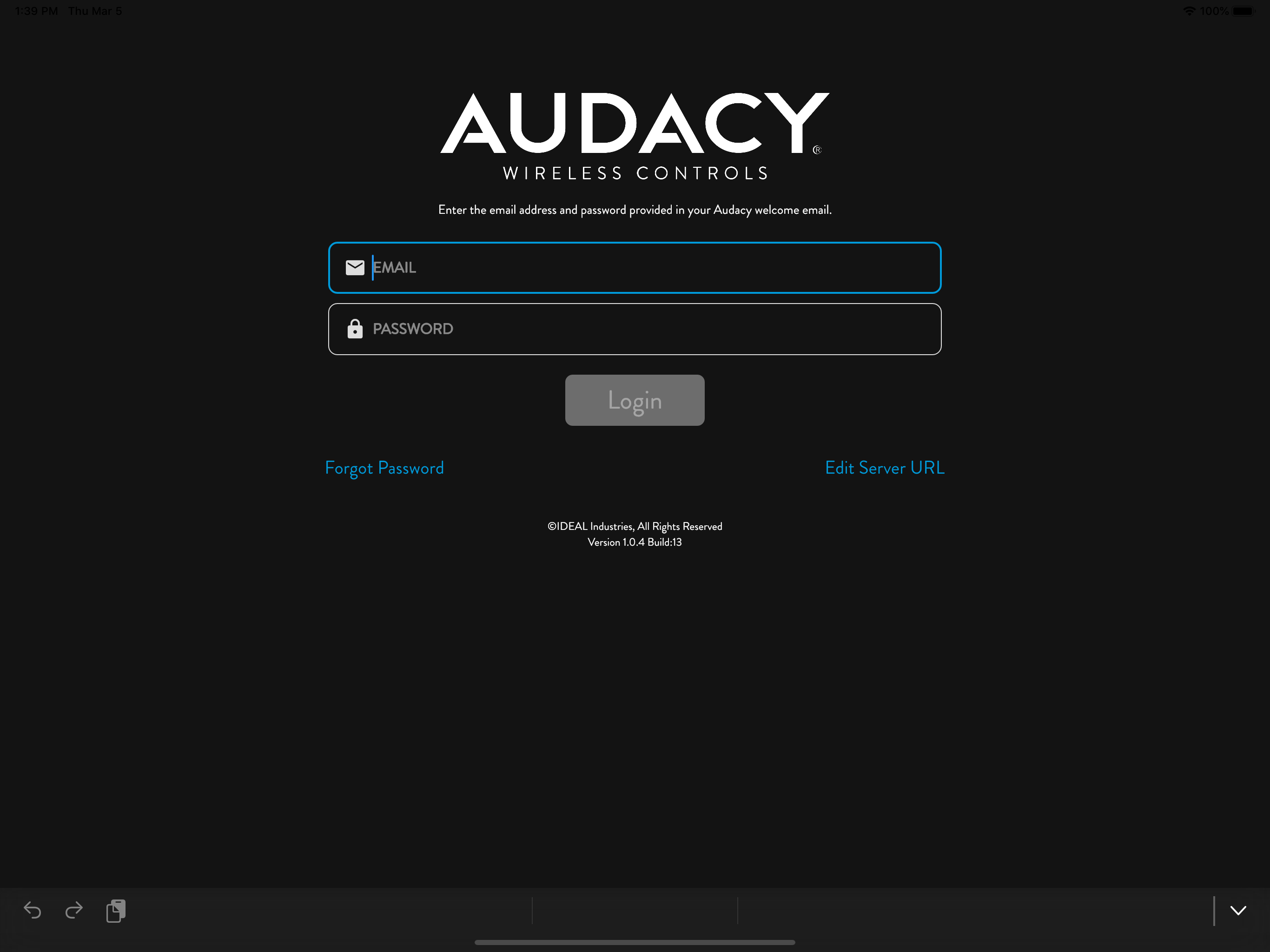 Audacy Controls