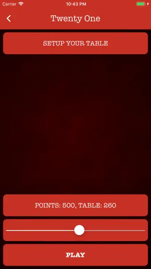 21 Twenty One - Card Game screenshot 2