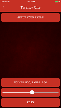 21 Twenty One - Card Game screenshot 2