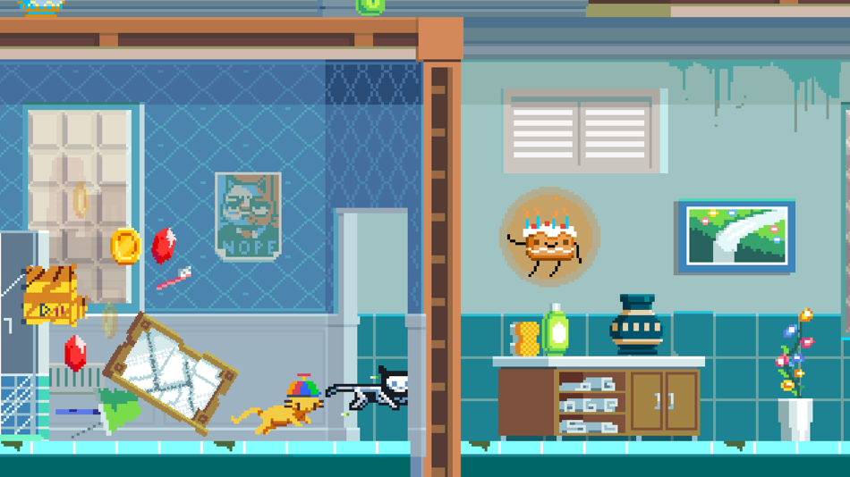 #6. Crashy Cats (iOS) 由: Electric Turtle