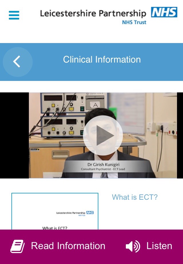 Electroconvulsive Therapy ECT screenshot 3