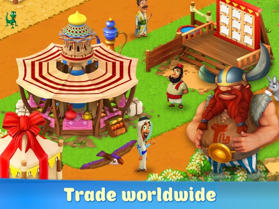 Farm Mania: oriental city iPad app afbeelding 4