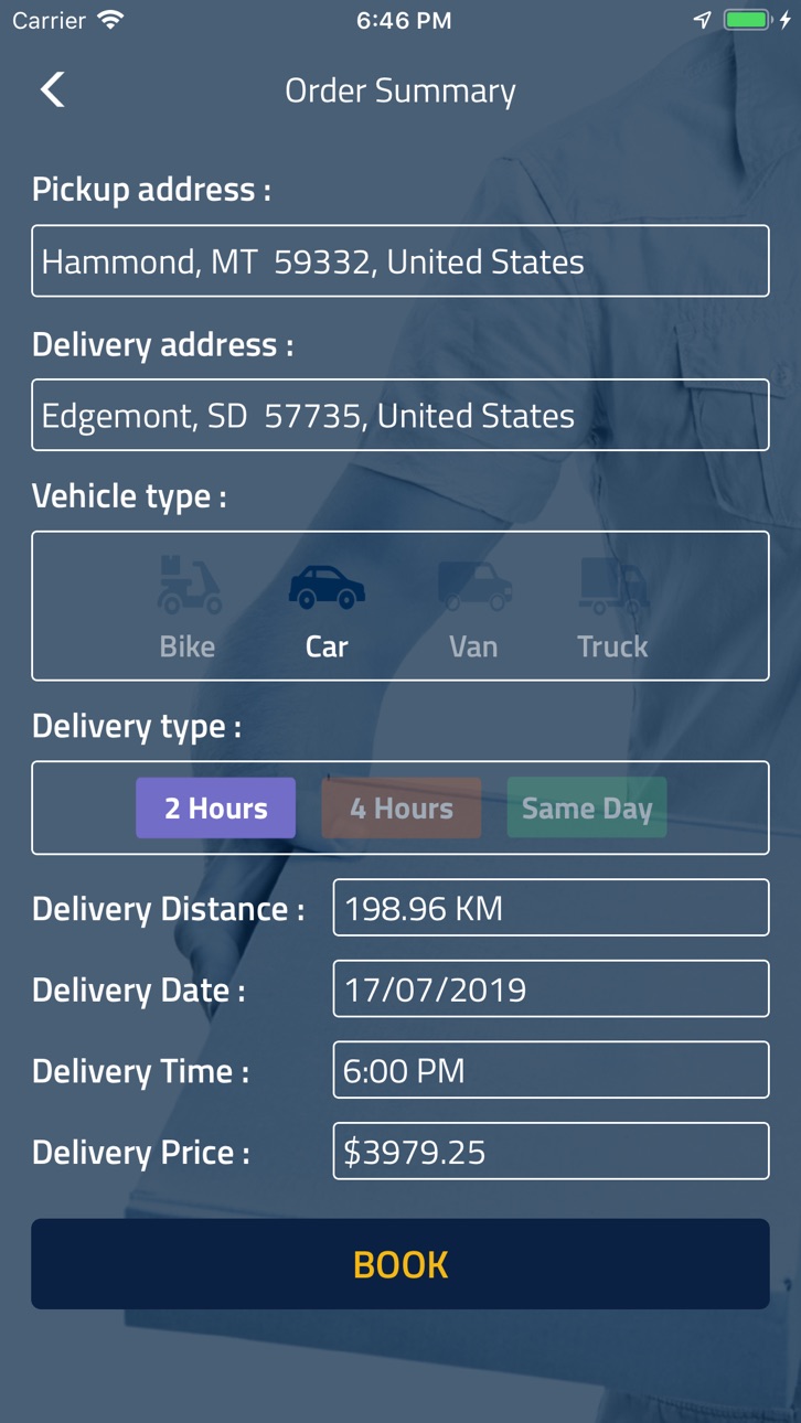 iPhone screenshot