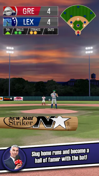 New Star Baseball iPhone-skjermbilde 3