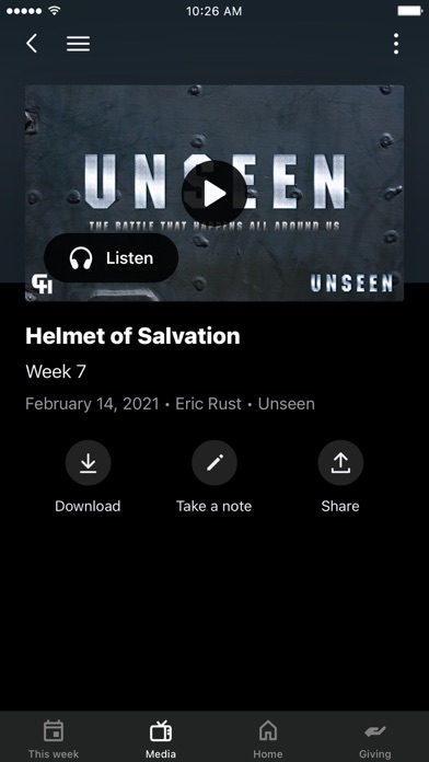 Cedar Hills Church Screenshot