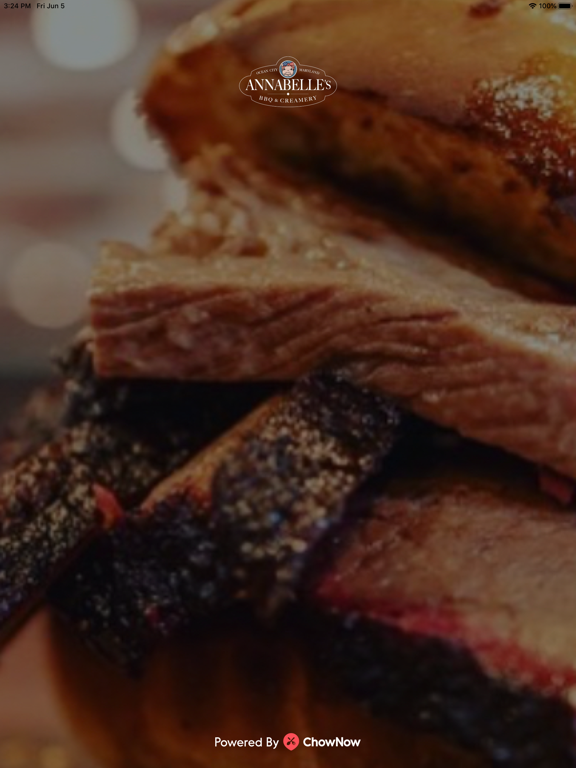 Annabelle's BBQ iPad screenshot 4 - Food & Drink app