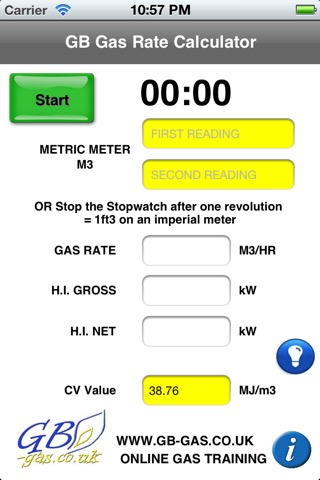 GB Gas Rate Calculatorのおすすめ画像1