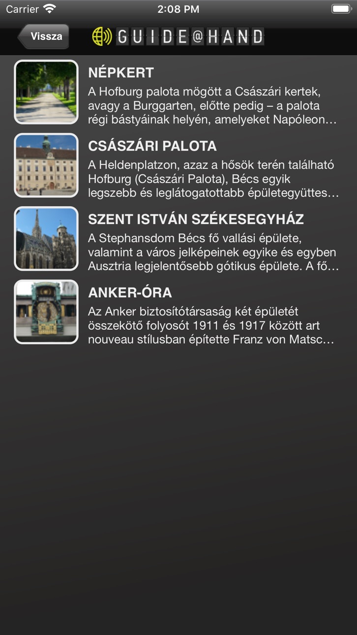 iPhone screenshot
