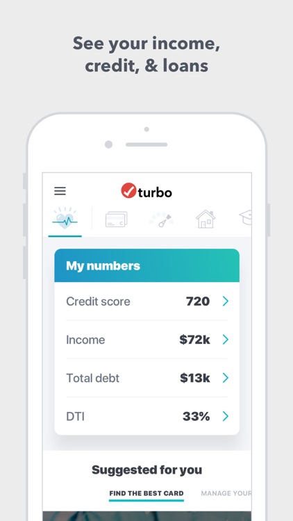 Turbo: Scores-Income & Credit screenshot-0