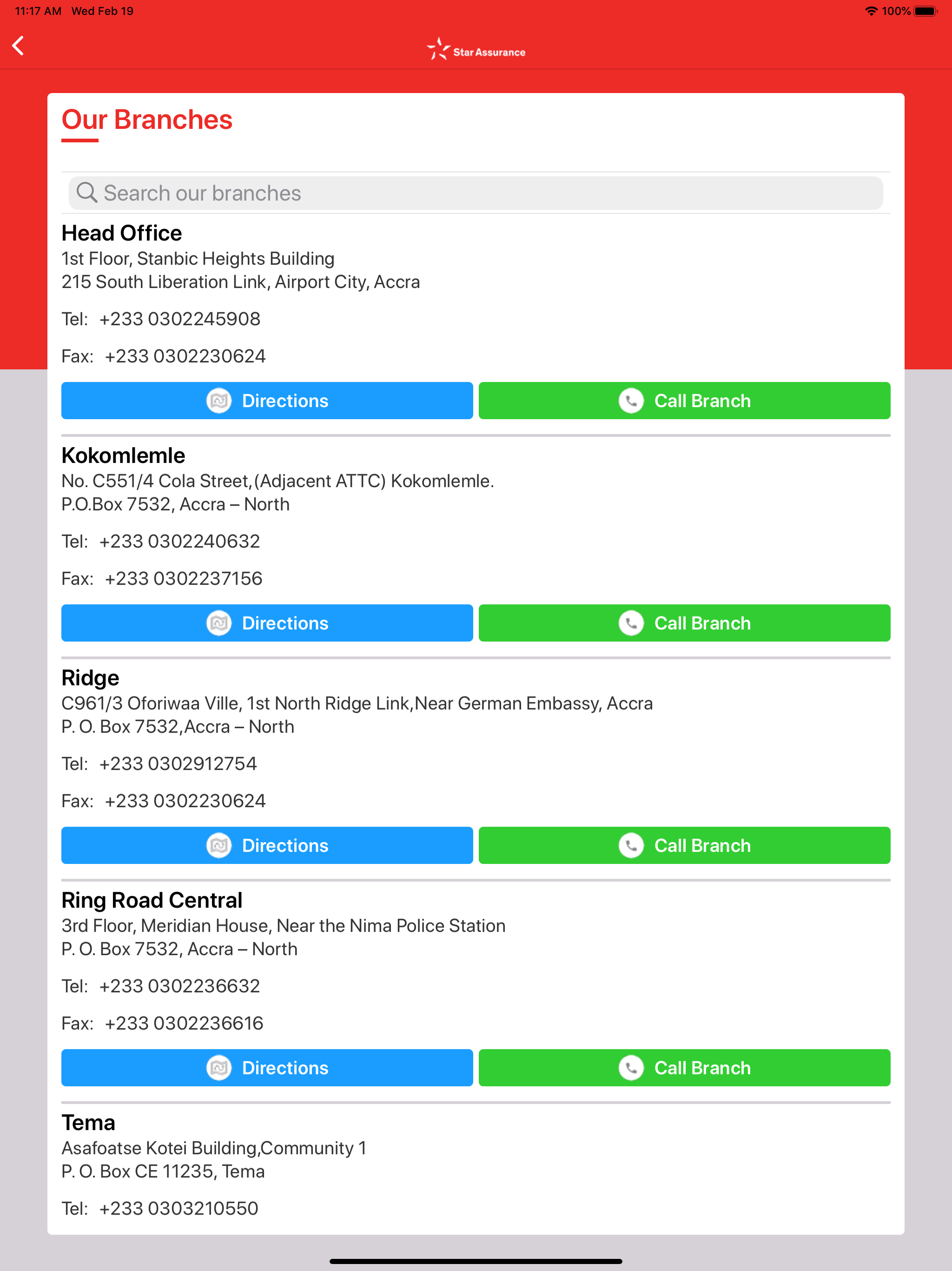 Star Assurance App