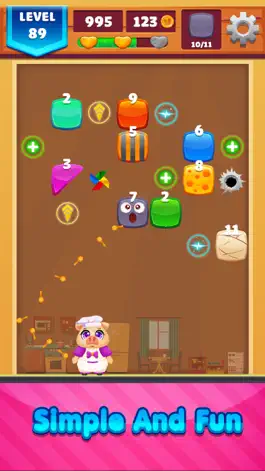 Game screenshot Piggy: Brick Breaker mod apk