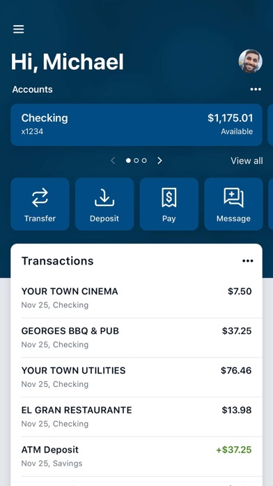 Citizens Bank MN Screenshot