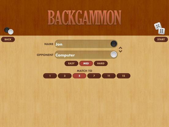 Backgammon ∙ iPad app afbeelding 5