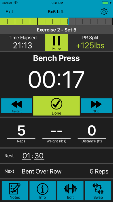 Screenshot #2 pour Workout Maker