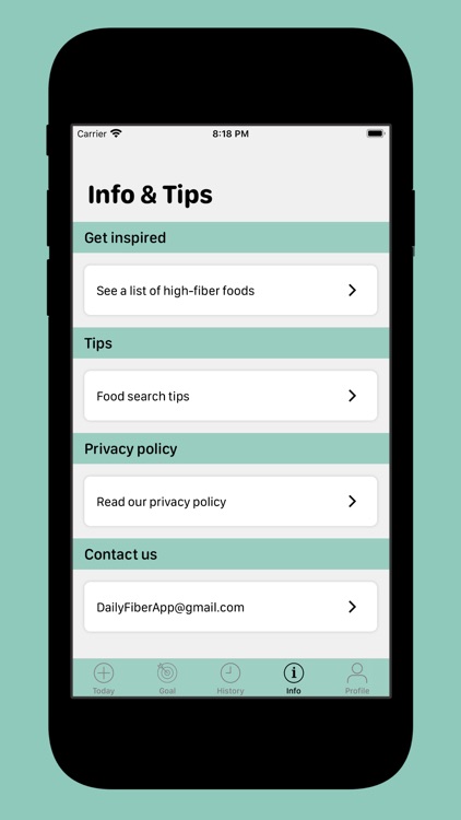 DailyFiber screenshot-4