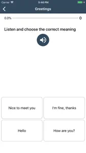 Learn Spanish Daily screenshot #4 for iPhone