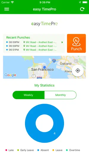 easy TimePro screenshot 2