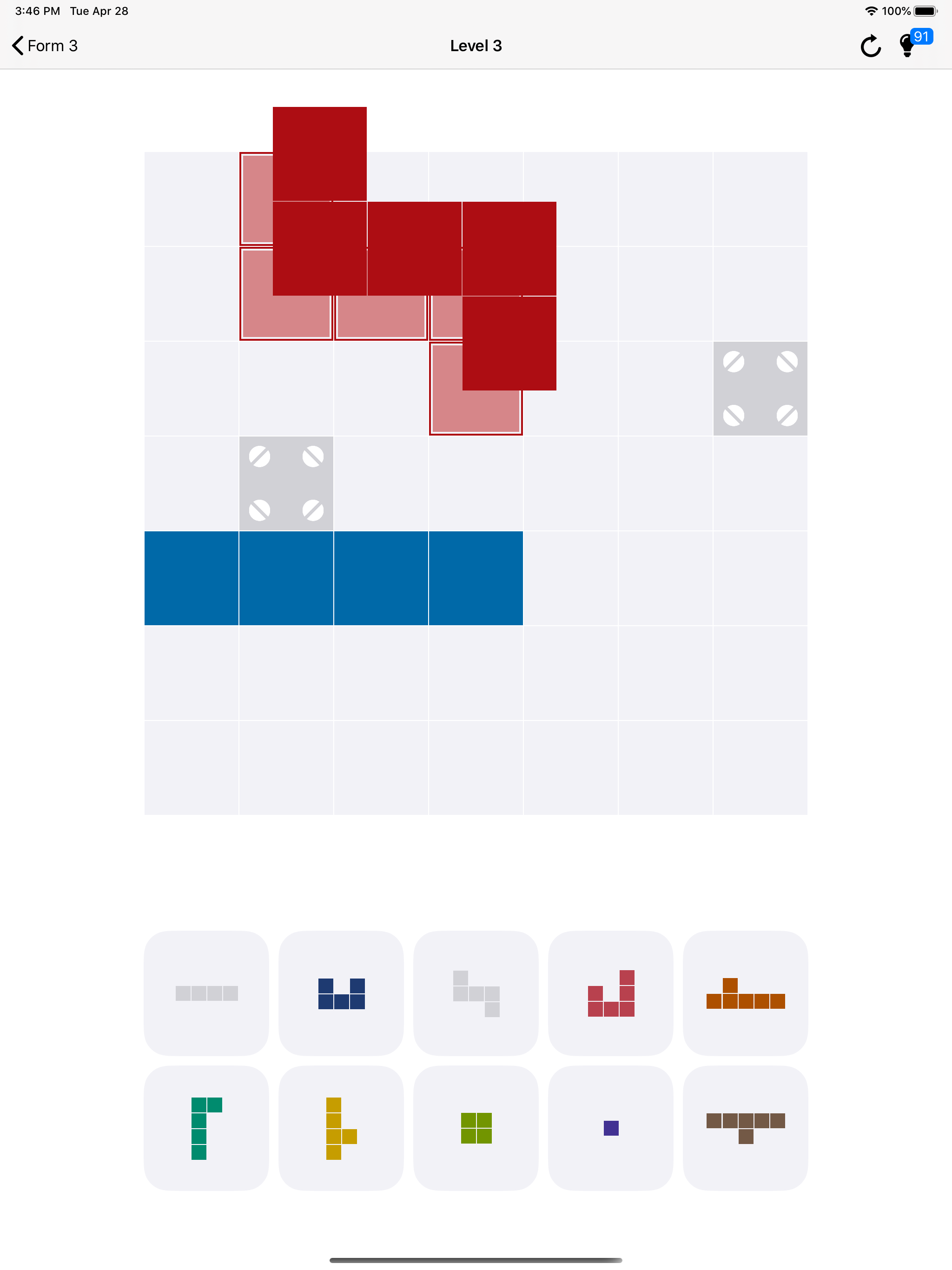 Neon Blocks: Brain Puzzle