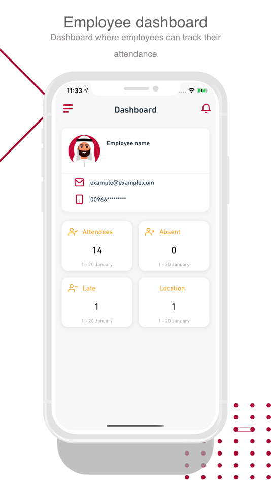 #10. Smart-Attendance (iOS) 由: Tamkeen Technologies