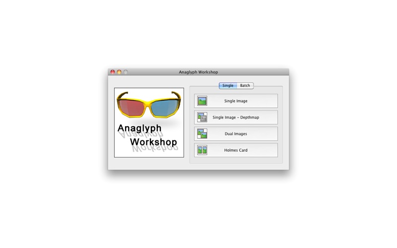 anaglyph workshop iphone screenshot 1