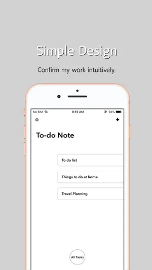ToDoNote - Simple To-do List screenshot 1