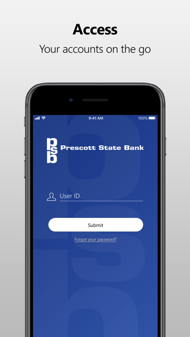 Prescott State Bank Screenshot