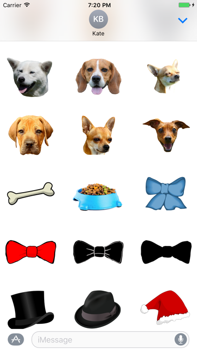 Dogs - Dog Stickers Messages Screenshot