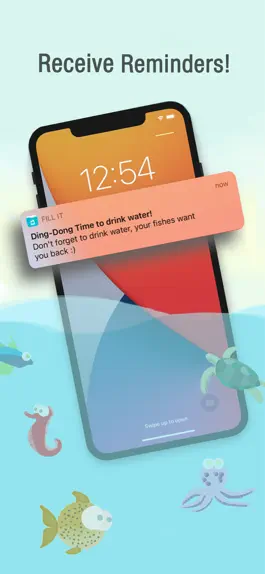 Game screenshot Fill It - Daily Water Reminder apk