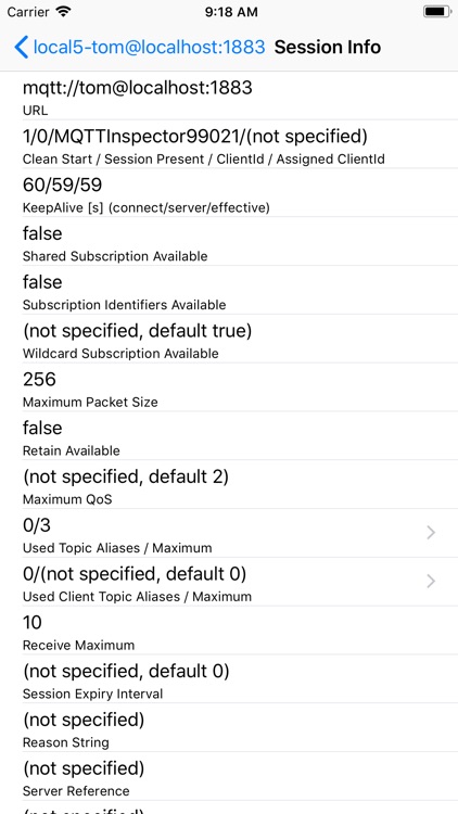 MQTTInspector