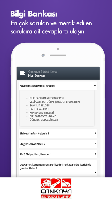 Çankaya Sürücü Kursu Screenshot