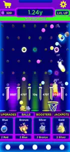 Idle Jackpot: Catch the balls! screenshot #2 for iPhone