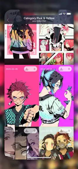 Game screenshot Anime X - HD Wallpapers apk