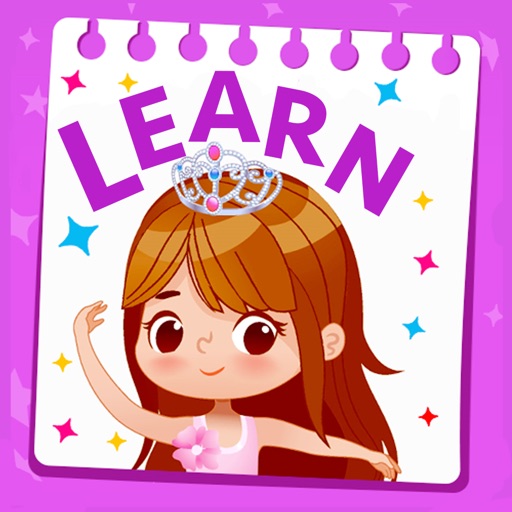 Pink Princess All In One Learn iOS App