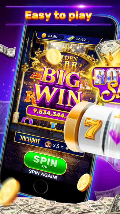 Royal Slots: easy casino game Screenshot