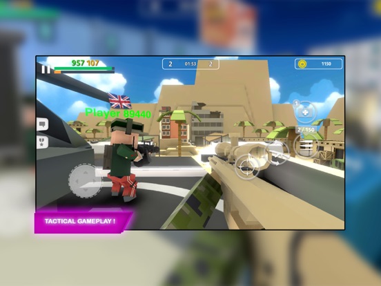 Screenshot #5 pour Block Gun 3D: FPS Shooter PvP