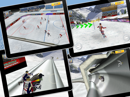 Athletics 2: Winter Sports Pro Screenshots