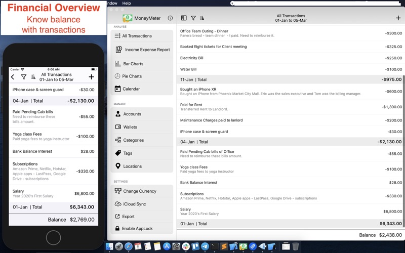 Screenshot #1 pour MoneyMeter