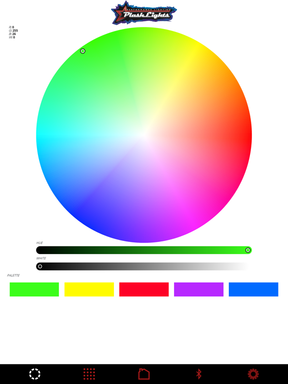 PlashLights iPad screenshot 1 - Entertainment app