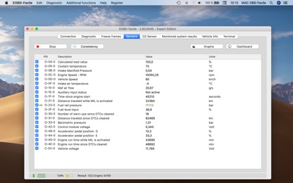 EOBD Facile : OBD car scanner screenshot 2