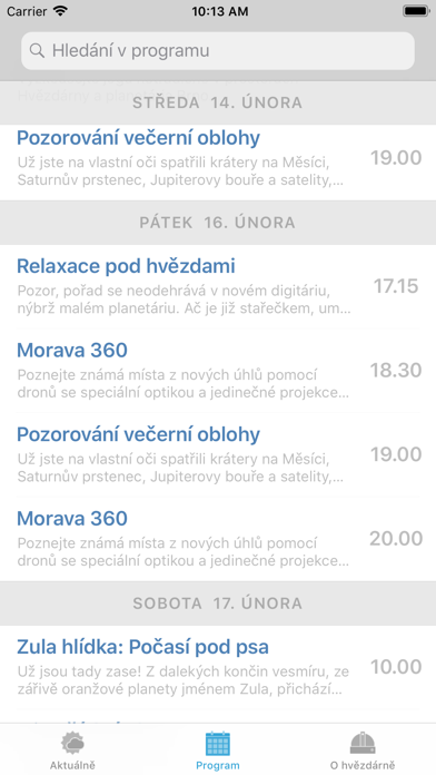 Screenshot #2 pour Hvězdárna Brno