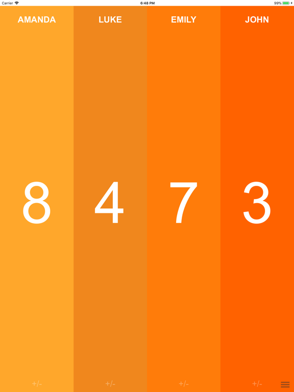 Screenshot #4 pour Score! A simple scoreboard