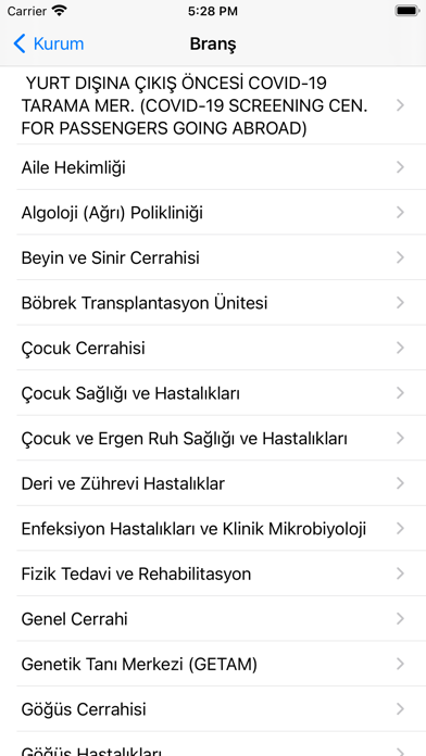 IU-Cerrahpaşa Mobil Randevu Screenshot