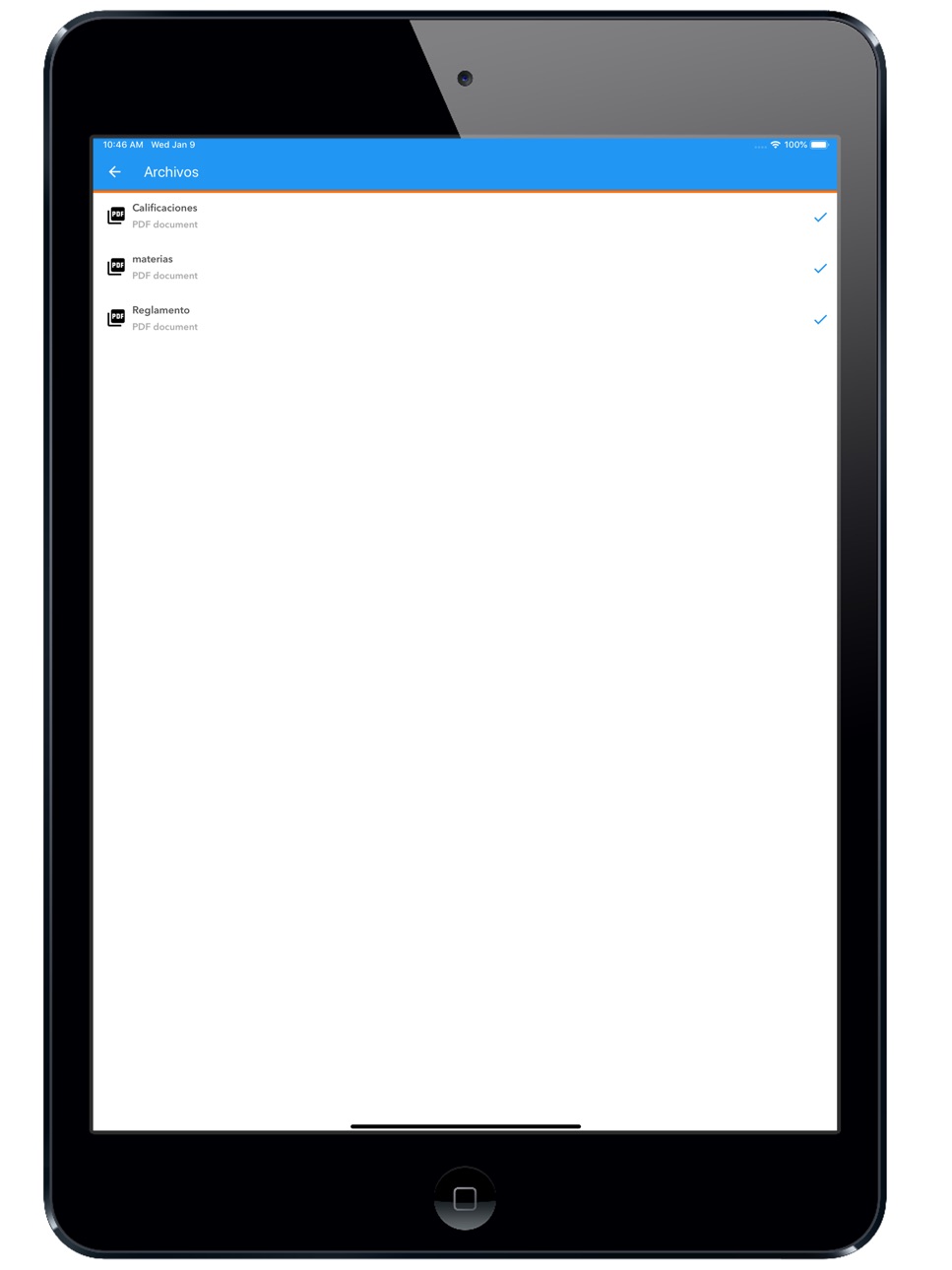 iPad screenshot