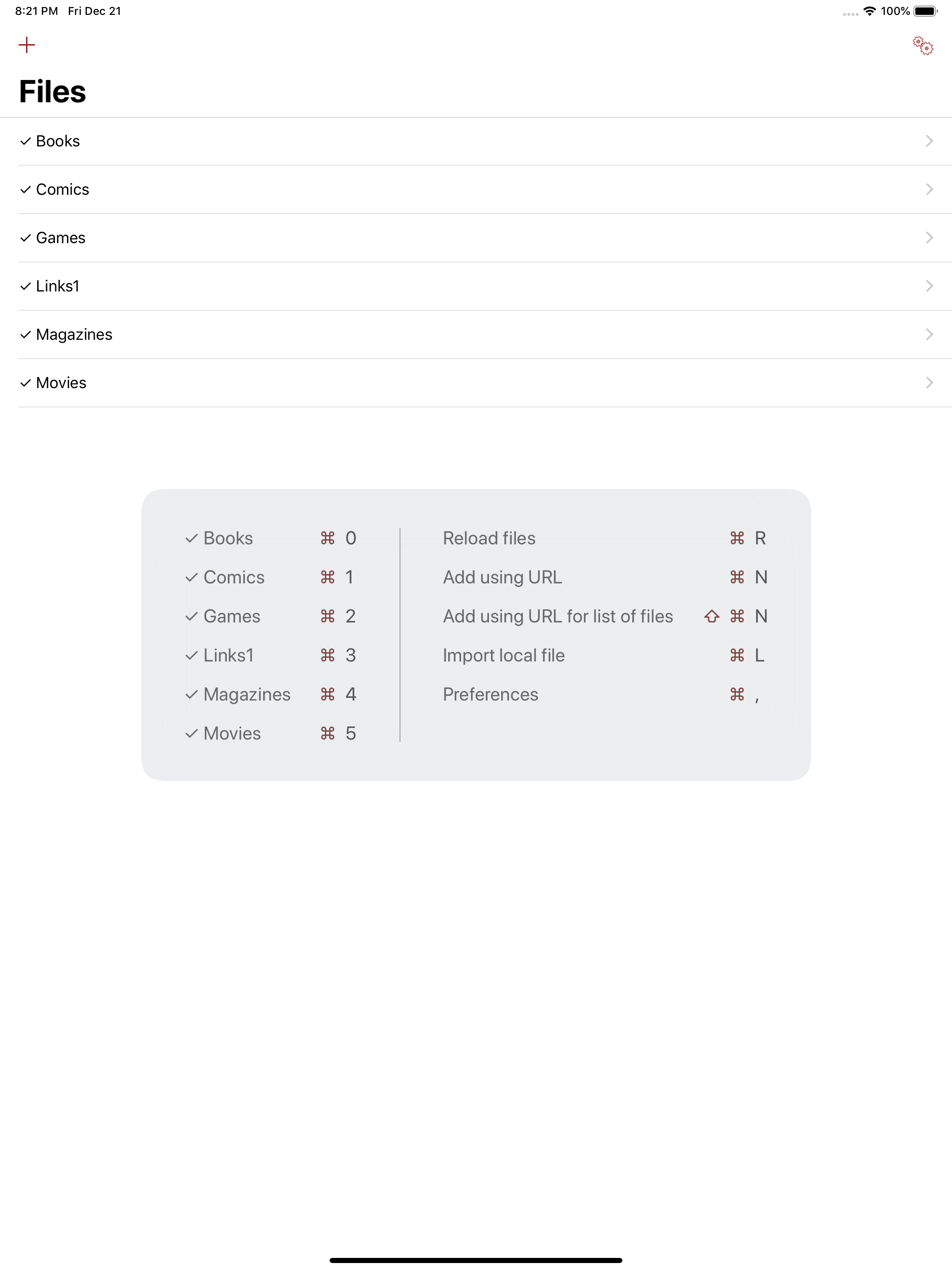 CSV Touch