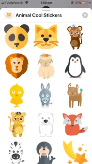 Animal Kids Stickers iphone bilder 2