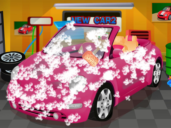 Super car wash game & mechanic iPad screenshot 4 - Games app
