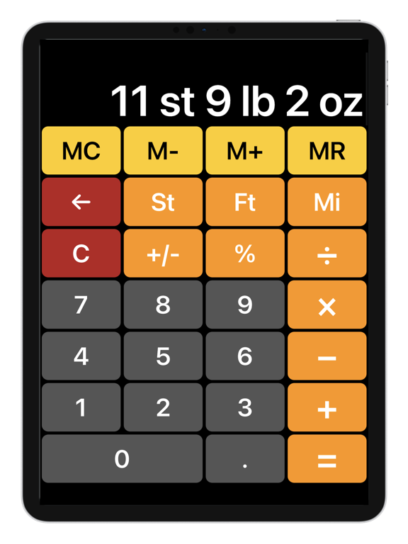 Screenshot #6 pour EasyCalc calculator converter
