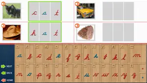 Movable Alphabet - Cursive screenshot 4