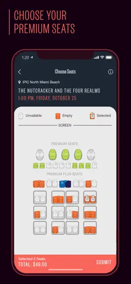 Game screenshot IPIC Theatres apk